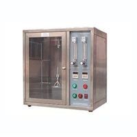 ISO 3582 Verticale horizontale verbrandingsproefmachine voor schuim om de relatieve verbrandings eigenschappen te beoordelen