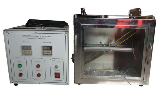 Automatische ontvlambaarheidstestapparatuur voor binnenmaterialen