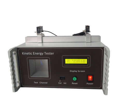 ISO 8124-1 Laboratoriumtestapparatuur Kinetische energie tester met 40 mm - 400 mm externe sensor verstelbaar