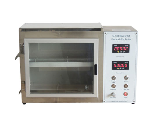Verbrandingstestapparatuur FMVSS 302 Horizontale ontvlambaarheidstester
