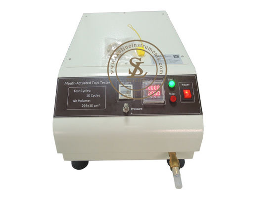 ISO 8124-1 Laboratoriale testapparatuur 13.8 kPa mondgevoerde duurzaamheidstester met relieffalve