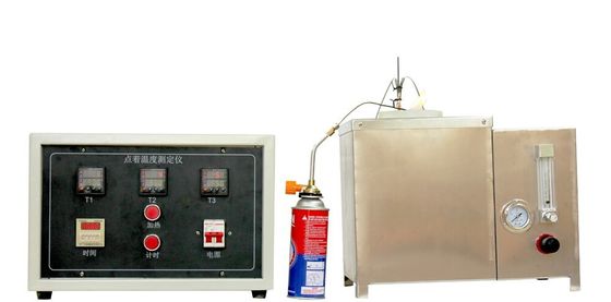 Ontvlambaarheidstestapparatuur ISO 871 Tester voor ontstekingstemperatuur van kunststof