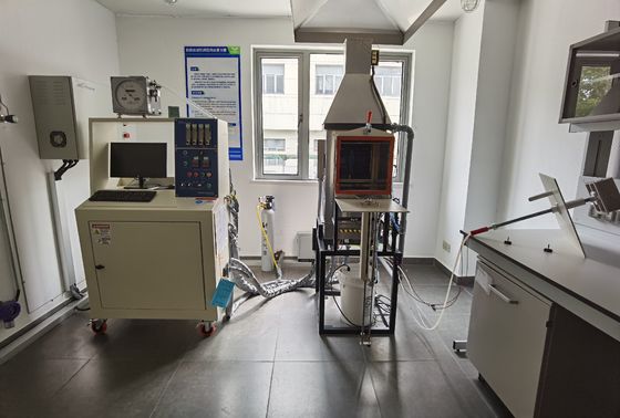 ASTM E906 FAA Verbrandingskamer voor materialen voor vliegtuigen