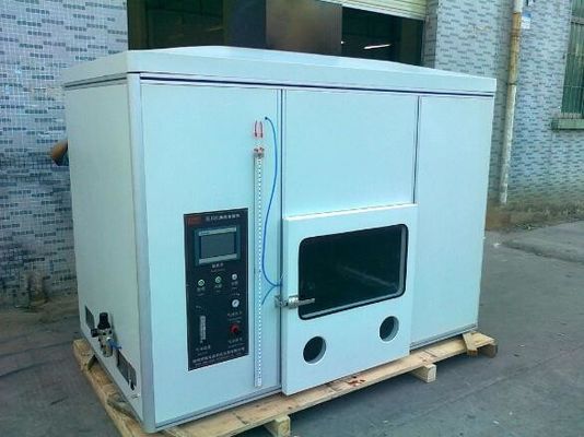 Horizontale ontvlambaarheidstesterkamer Veiligheid van elektrische draden, kabels en flexibele kabels