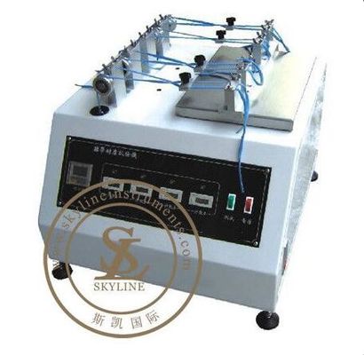 Voetbekleding Testapparatuur Digitale schoenenlaas Rub Test Machine, SATRA PM154 Rub Resistance Tester