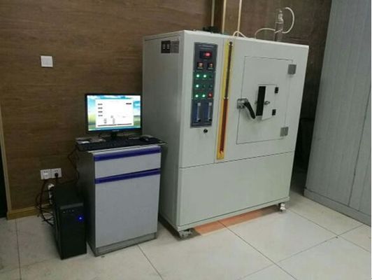 ISO 5659-2 0-924 Automatische zesversnellingsmachine voor het testen van de rookdichtheid van kunststof