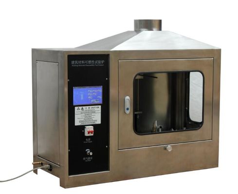 Automatische ontvlambaarheid van bouwmaterialen ontvlambaarheidstester voor bouwmaterialen